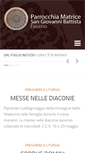 Mobile Screenshot of matricefasano.it